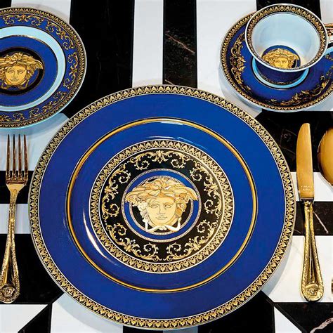 versace 72 piece cutlery set ebay|versace dinnerware sets.